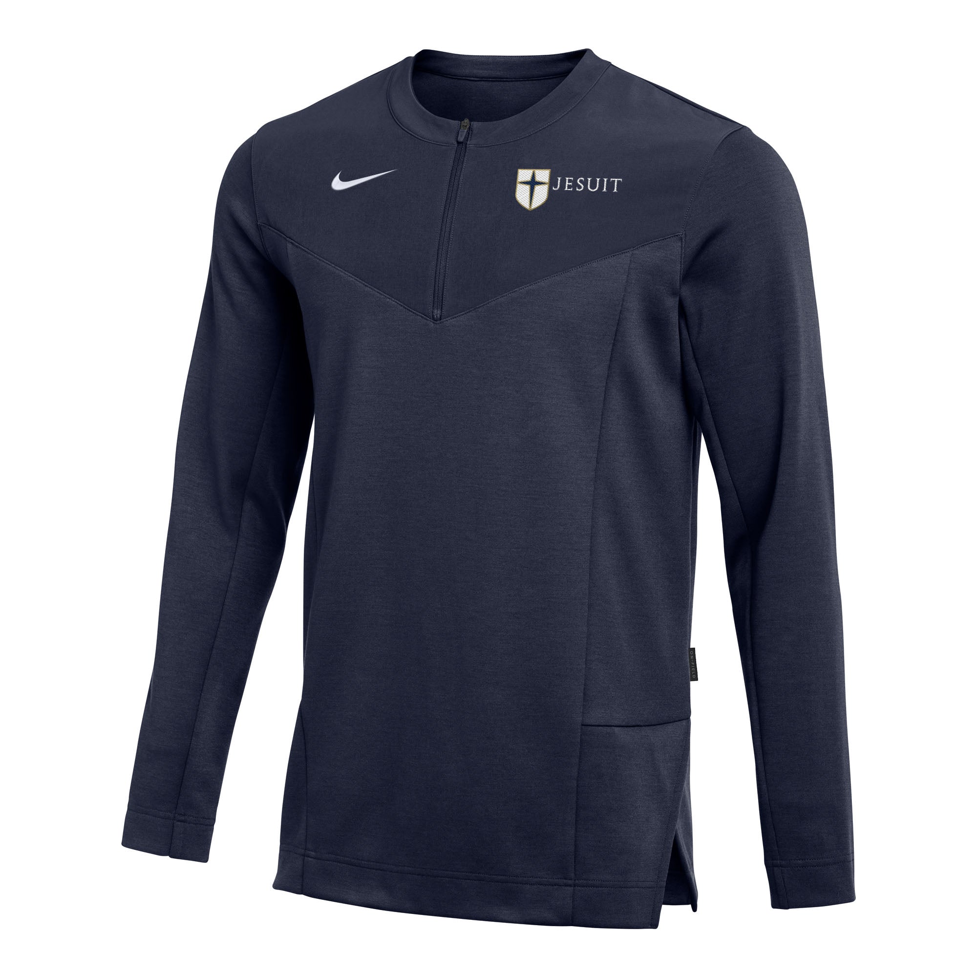 nike coach half zip top