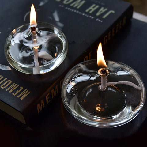 Handcrafted oil candle with a refined aesthetic, perfect for gifting or home decor.
