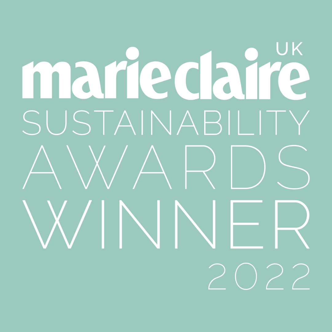 BEST ZERO WASTE BEAUTY BRAND - Marie Claire Sustainability Awards 2022 award