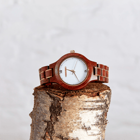 Picture of The Magnolia - Handmade Natural Wood Wristwatch