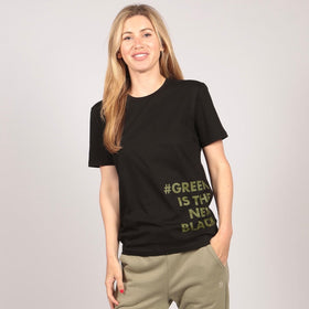 Picture of SLOGAN ORGANIC UNISEX TEE