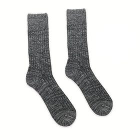 Picture of The Huison 100% Recycled Graphite Fleck Socks