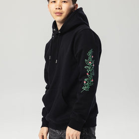 Picture of Black Flower Tree Hoodie