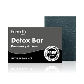 Picture of 12 Pack - Detox Bar - Activated Charcoal - Rosemary & Lime
