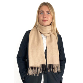 Picture of 100% Organic Cashmere Scarf - Pebble Beige