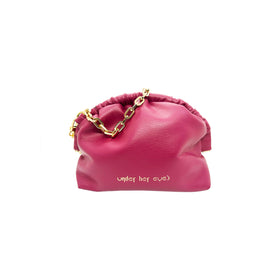 Picture of Under Her Eyes Vera Small Clutch, Shoulder & Cross Body Bag in Fuchsia Pink