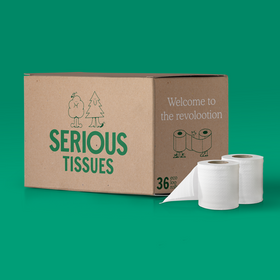 Picture of Sustainable, UK made 2-ply toilet roll (36 pack)