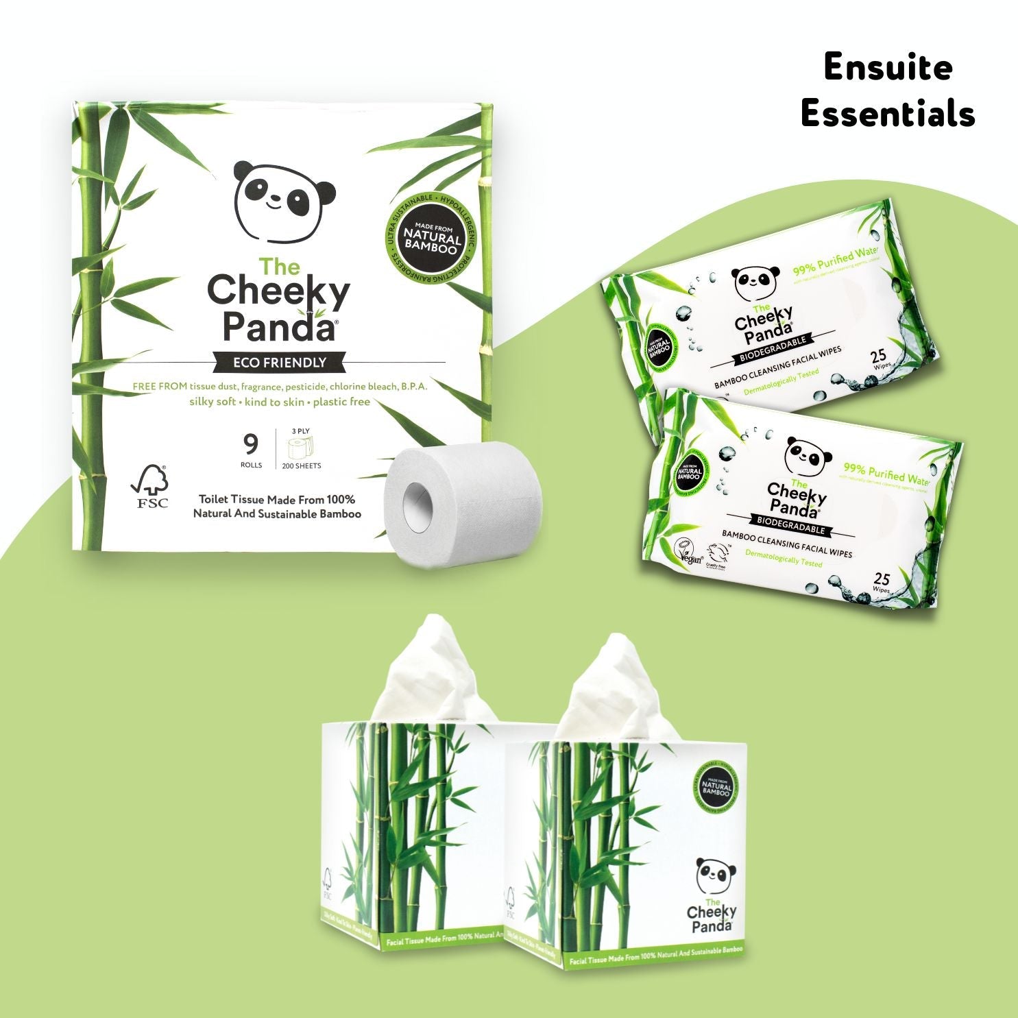 Bamboo Unwrapped Toilet Rolls 24 I Sustainable,Soft & Plastic-Free – The  Cheeky Panda