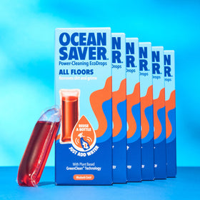 Picture of All Purpose Floor EcoDrop - Rhubarb Coral (6 pack) - OceanSaver