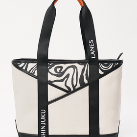 Picture of Origami Pocket Tote - Natural Terrain Print