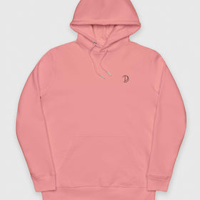 Picture of Canyon Pink Embroidered Logo Hoodie