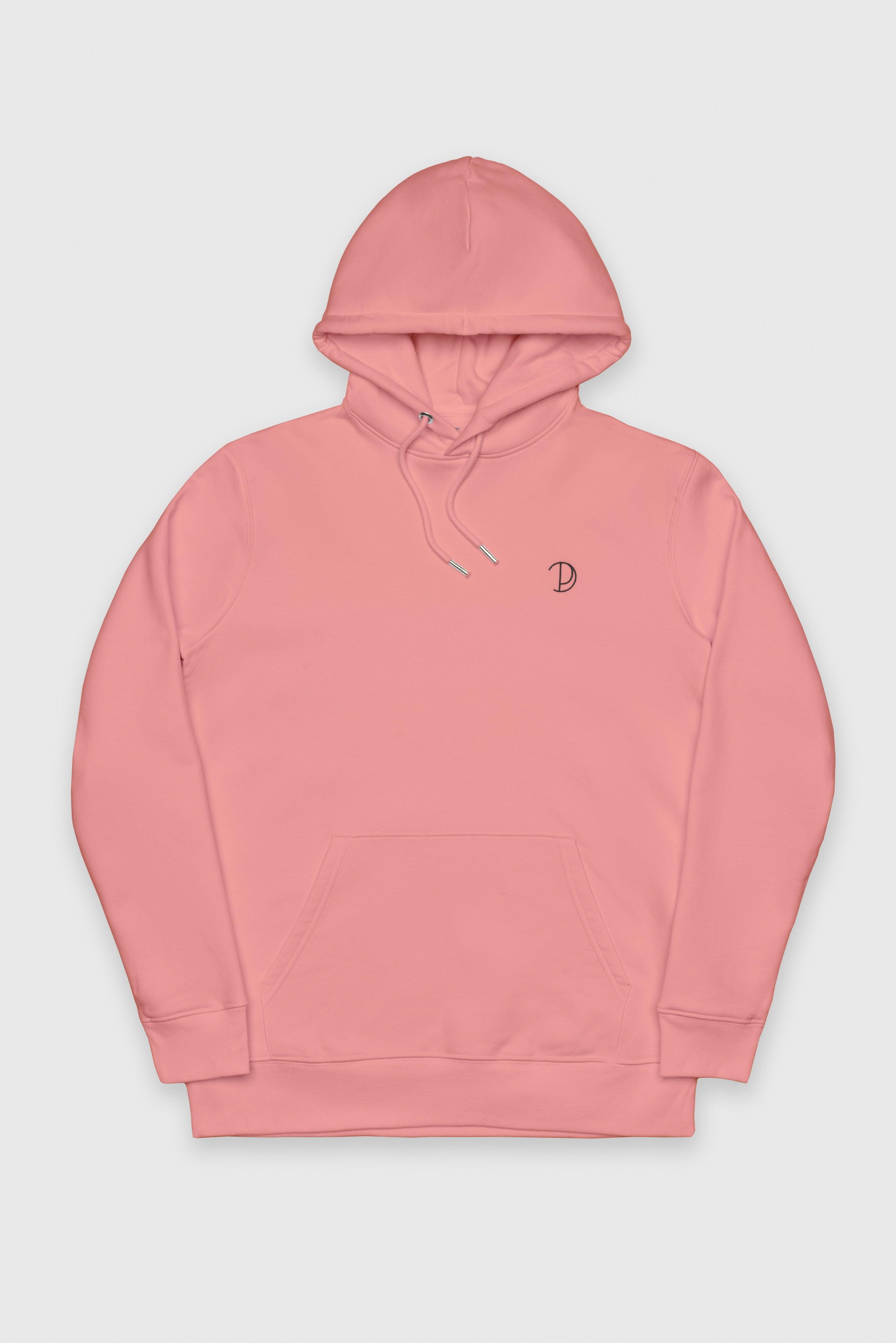 Product picture of Canyon Pink Embroidered Logo Hoodie