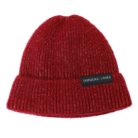 Picture of Origin Ribbed Beanie - Flecked Red