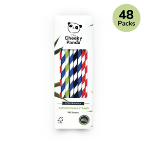 Picture of Bulk Bamboo Straws Box - Multicoloured