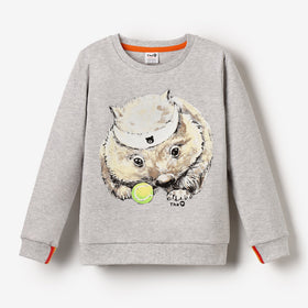 Picture of Organic Classic Sweatshirt - Wombat Tennis