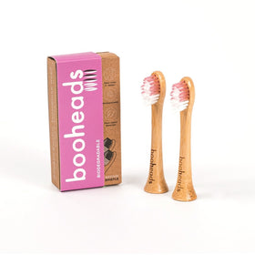 Picture of Soniboo - Bamboo Electric Toothbrush Heads Compatible with Sonicare* | Deep Clean PINK EDITION 2PK