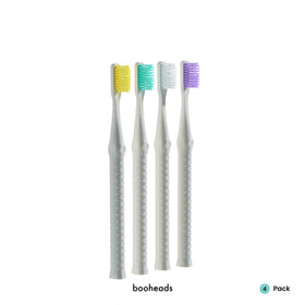 Picture of booheads - 4PK - Industrially Compostable Eco Toothbrushes