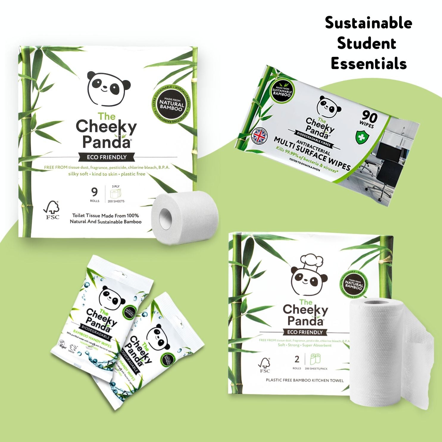 Bamboo Unwrapped Toilet Paper 24