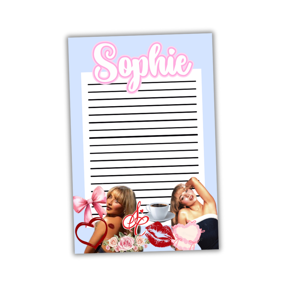 Short n Sweet Camp Notepad