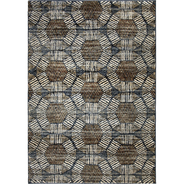 Adagio 8231 Textured Penny Blue Rug - Rug & Home