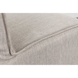 Jordan Upholstered Gray Linen SPO Dining Chair - Rug & Home
