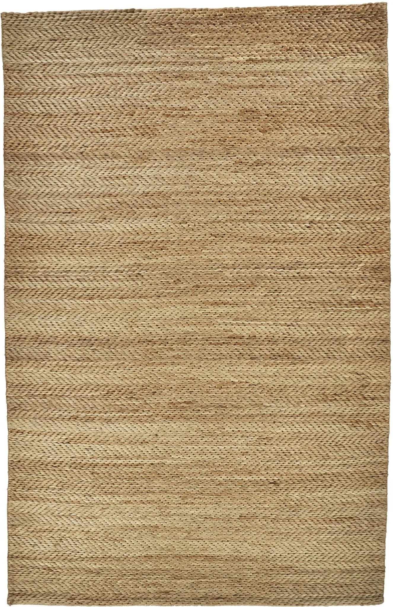 Feizy Berkeley Modern Eco-Friendly Braided Rug, Natural Ivory/Gray, 12ft x  15ft Area Rug