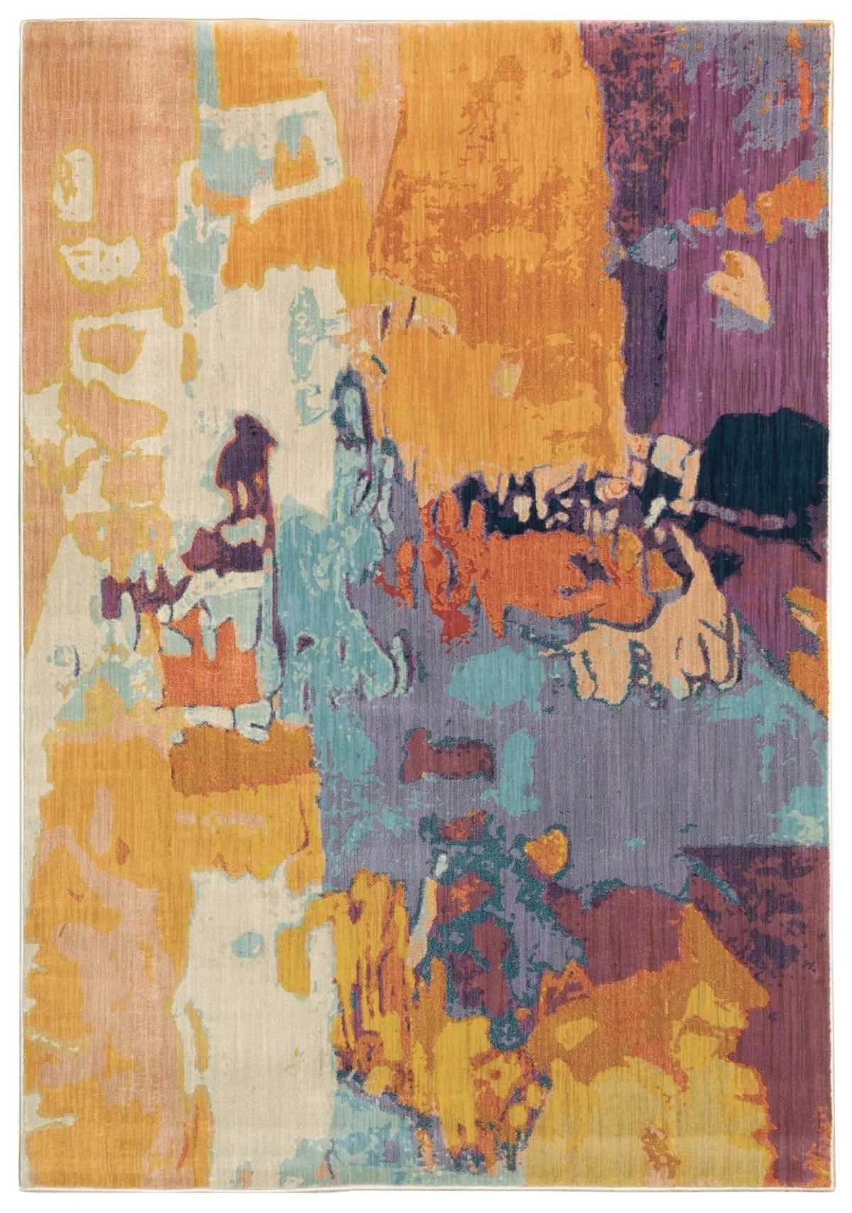 Xanadu 70X Orange/Purple Rug - Rug & Home