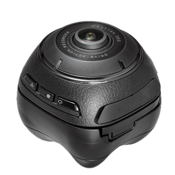 RAZO d'Action 360 Dash Cam: 4K Dash Camera for Car with Built-in