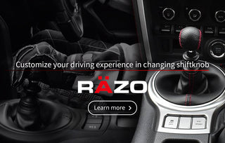 RAZO Customize your driving experience in changing shiftknob