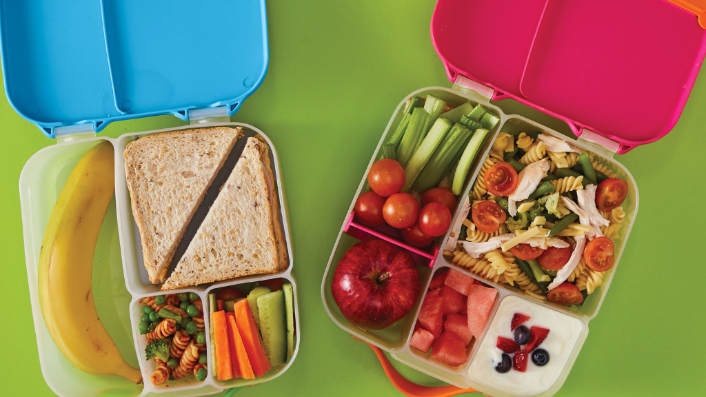 b.box for kids lunchbox full of christmas leftovers