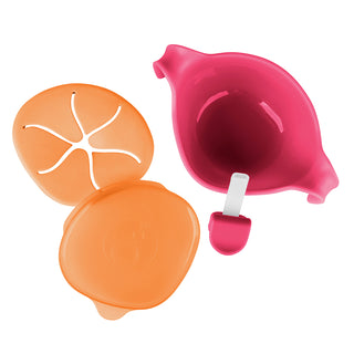 b.box Silicone Fresh Food Feeder - Strawberry Shake