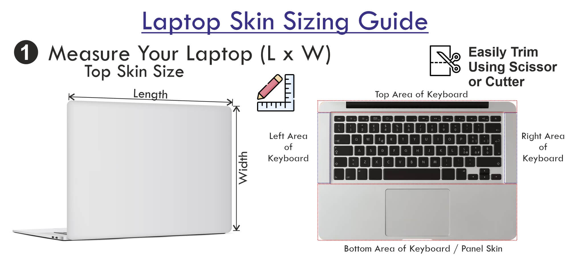 How to Measure Laptop Skin