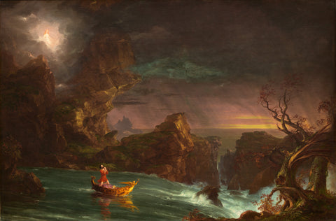 “The Voyage of Life: Manhood ” by Thomas Cole circa 1842. National Gallery of Art.