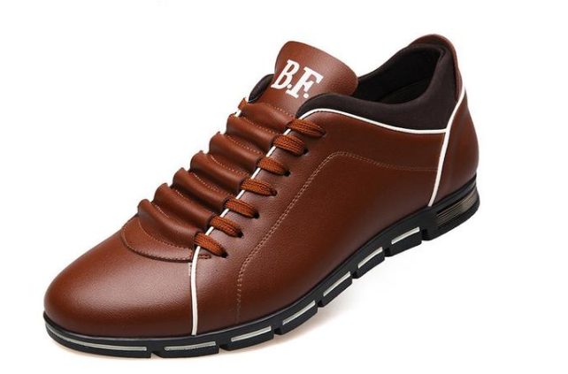 Men Casual Shoes Fashion Leather Shoes for Men Summer Men's Flat Shoes