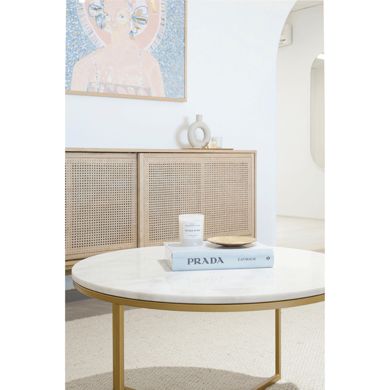 lane oval coffee table