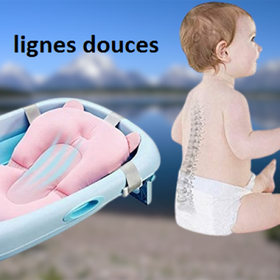 Coussin de bain bébé | BainDoux™