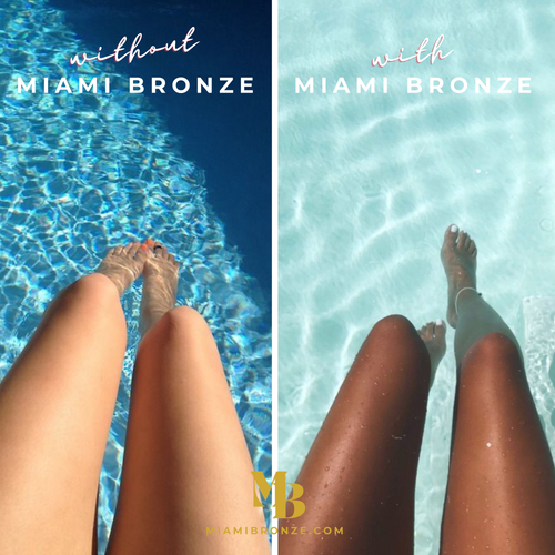 Before and After Results with Miami Bronze
