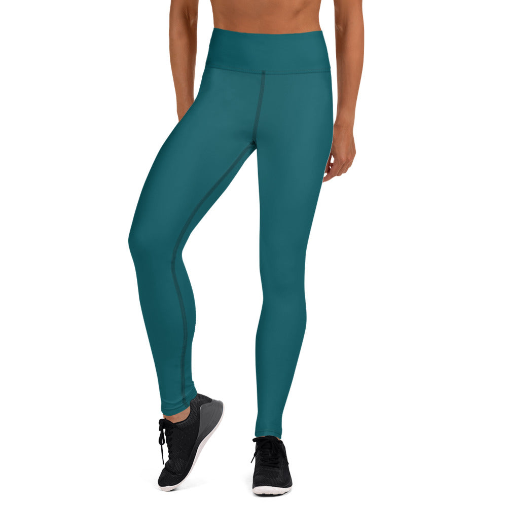 Crossover Athletic Legging, Teal - MECO7