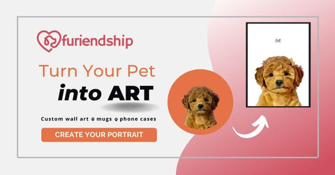 Custom pet painting, phone case, and mugs