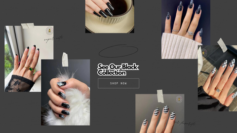 black french tip collection