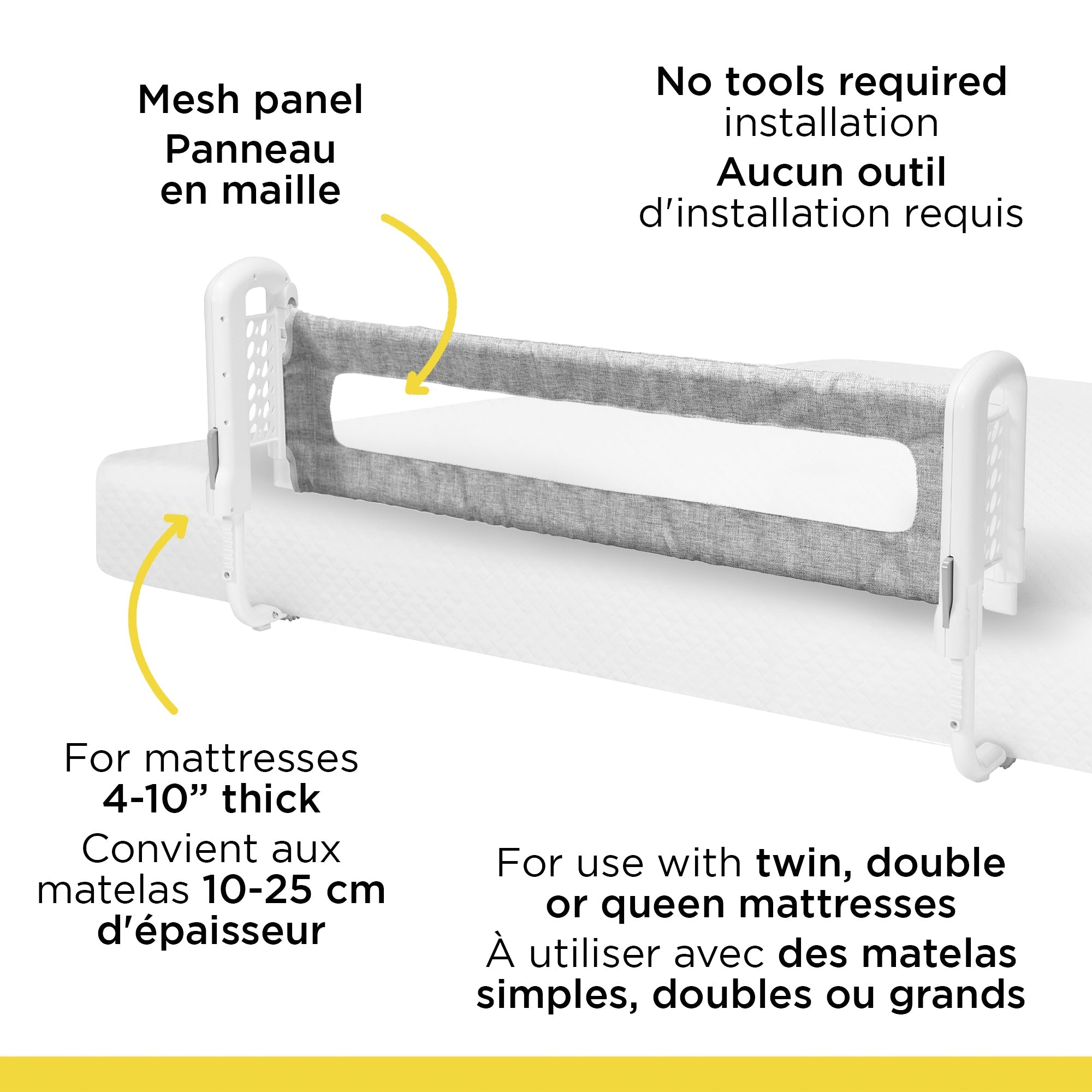 Top of Mattress Bedrail-image-2