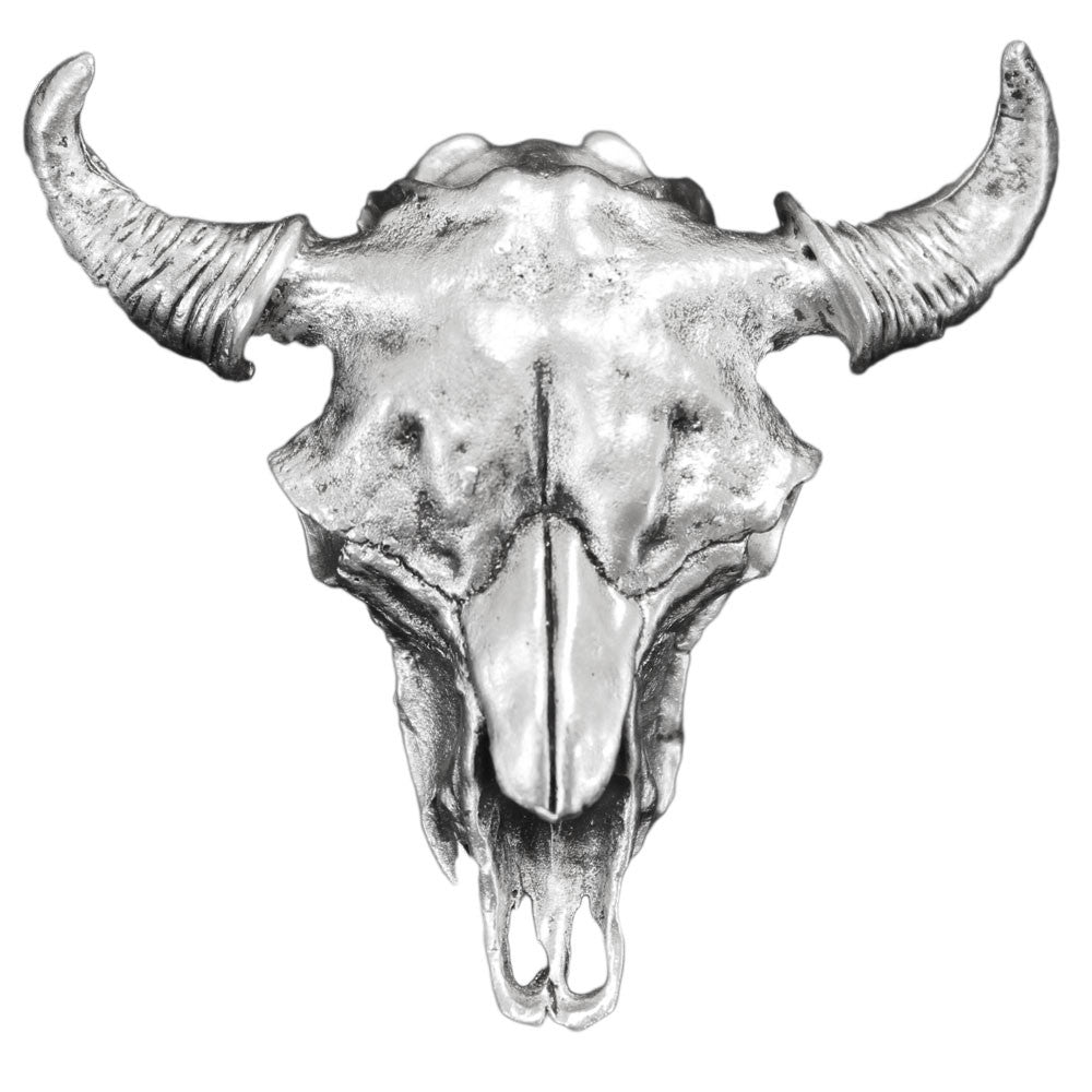 bison skull drawing