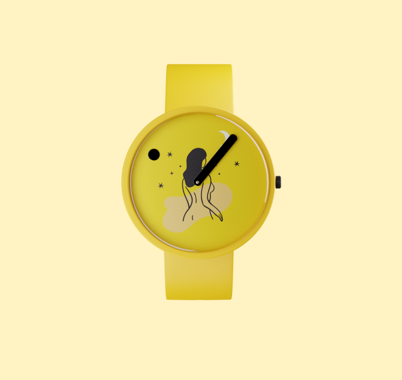 Yellow Watch - shoplift product image