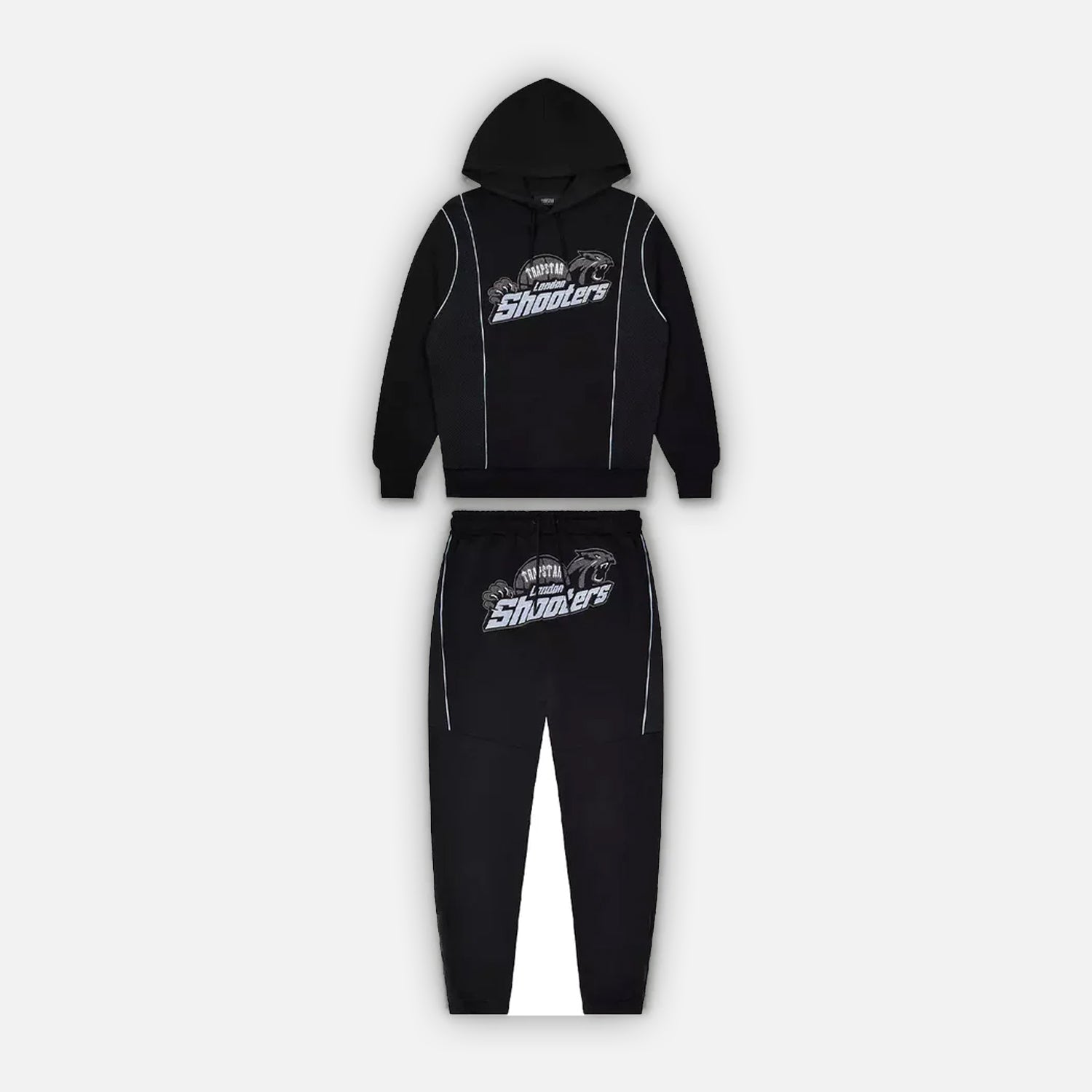 Trapstar Shooters Hoodie Tracksuit Grey Ice Flavours Hombre - FW22 - US