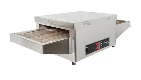 Commercial conveyor pizza oven
