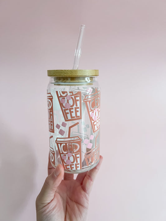 In My Era Glass Can Cup Iced Coffee Glass TS Glass Cup -  in 2023