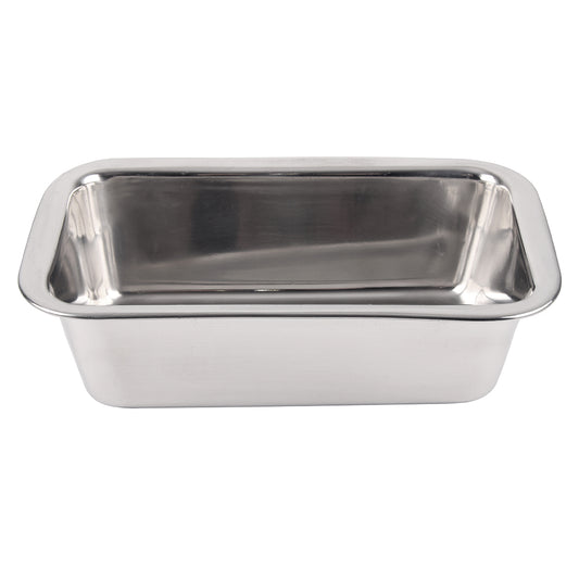 Lindy's 48850 8.5 Quart Stainless Steel Flat Bottom Dish Pan