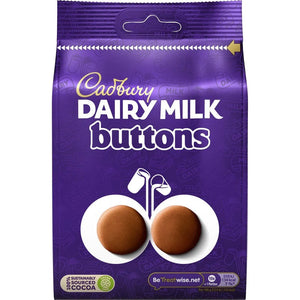 Cadbury Dairy Milk Chocolate Buttons 119g - Aji - British Chocolates