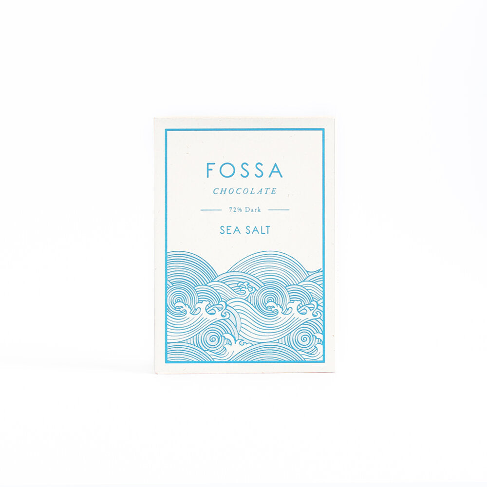 Fossa Sea Salt 72% Dark Chocolate, 1.8 oz