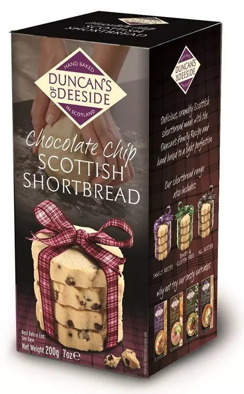 Duncan's of Deeside Chocolate Chip Scottish Shortbread 7oz